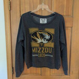 Mizzou 1839 Oversized Gray Sweatshirt - Signorelli unsized